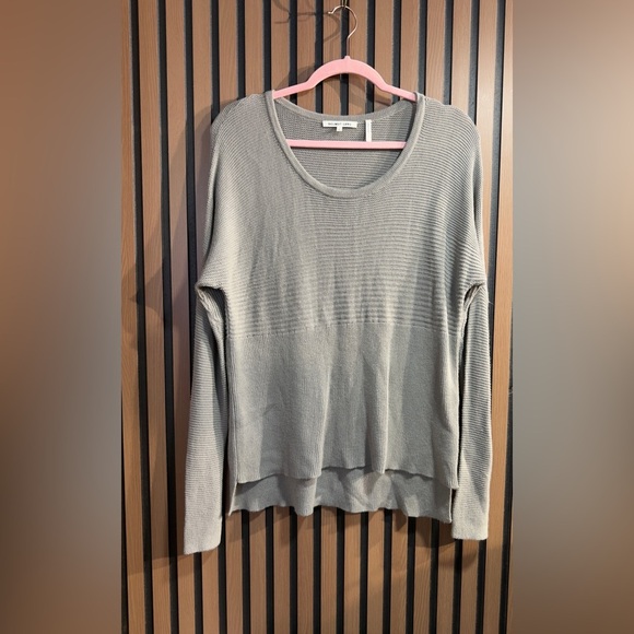 Helmut Lang Women's Gray Crew Neck Sweater - Picture 2 of 5
